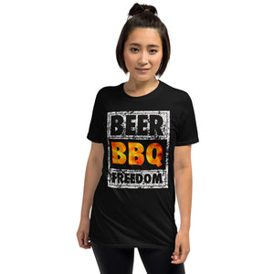 BBQ Freedom Short-Sleeve Unisex T-Shirt