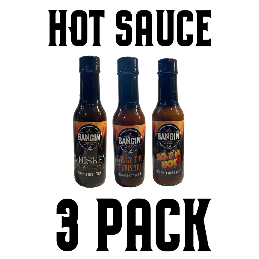 BanginMeats Hot Sauce 3 Pack