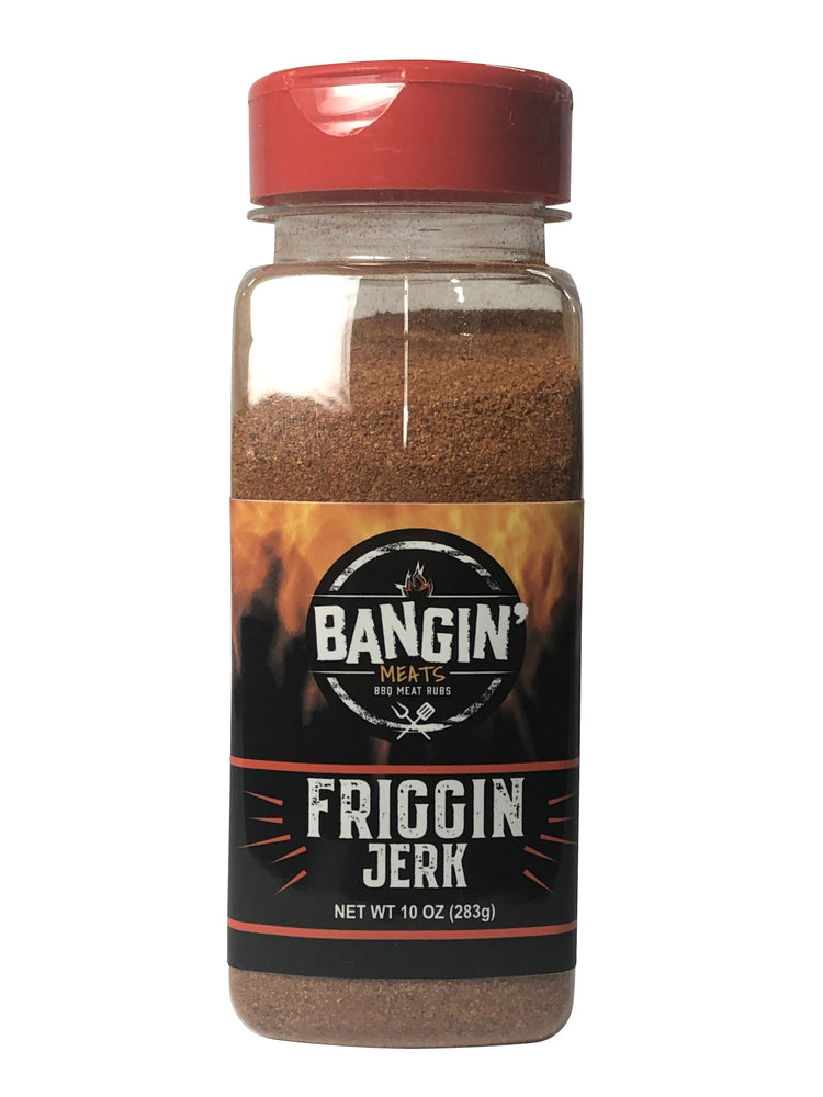 BanginMeats FRIGGIN JERK Chicken and Fish Seasoning Rub 8oz - Bangin Meats