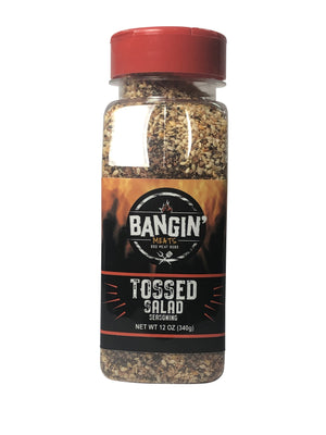 
            
                Load image into Gallery viewer, BanginMeats TOSSED SALAD Seasoning Mix 12oz - Bangin Meats
            
        