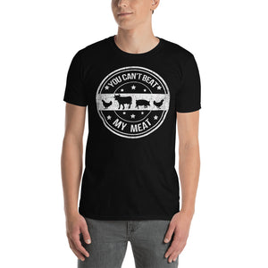 You Can't Beat My Meat BBQ Short-Sleeve Unisex T-Shirt