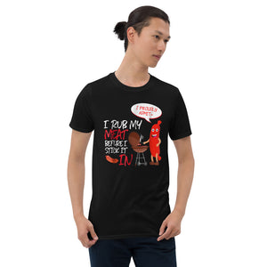 Rub My Meat Short-Sleeve Unisex T-Shirt