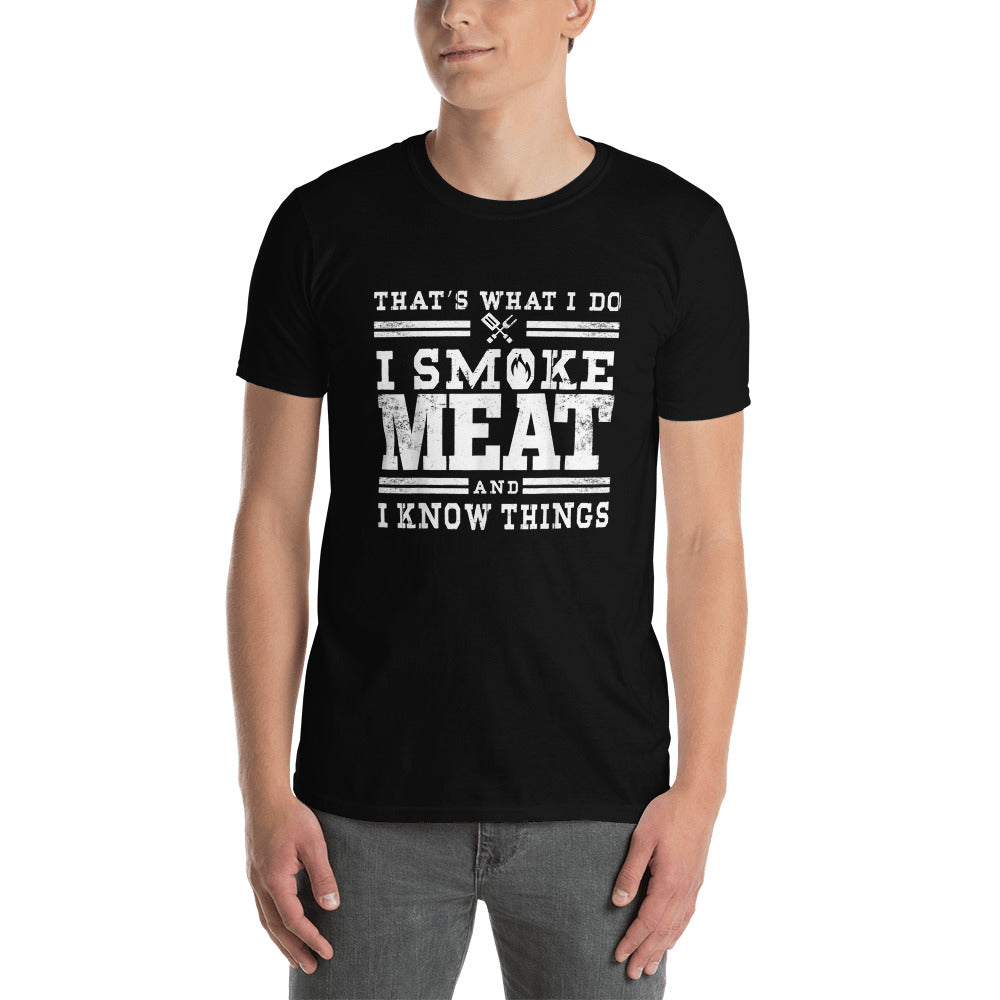 
            
                Load image into Gallery viewer, I Know Things Short-Sleeve Unisex T-Shirt
            
        