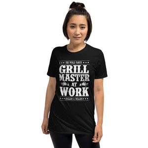 
            
                Load image into Gallery viewer, Grill Master At Work Short-Sleeve Unisex T-Shirt
            
        