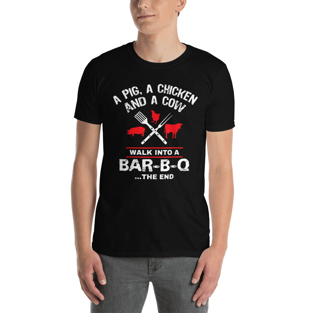 Walk Into A BBQ Short-Sleeve Unisex T-Shirt