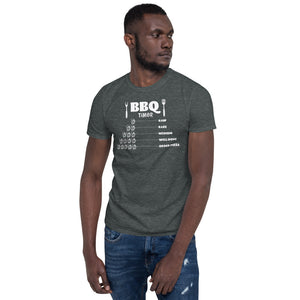BBQ Timer Beer Short-Sleeve Unisex T-Shirt