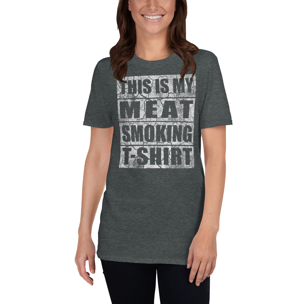 Meat Smoking Shirt Short-Sleeve Unisex T-Shirt
