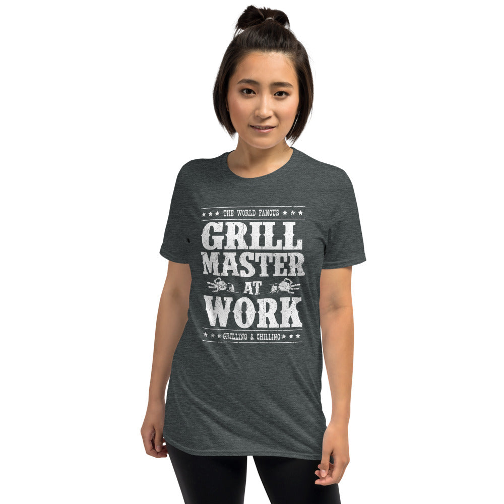 Grill Master At Work Short-Sleeve Unisex T-Shirt