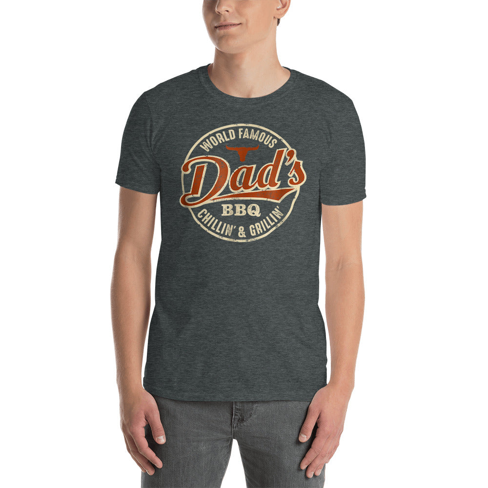 Chillin and Grillin Short-Sleeve Unisex T-Shirt
