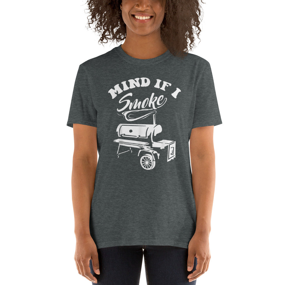 Mind If I Smoke Design 2 Short-Sleeve Unisex T-Shirt
