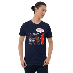 Rub My Meat Short-Sleeve Unisex T-Shirt