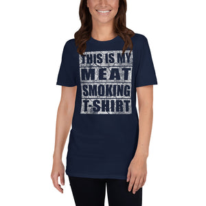 Meat Smoking Shirt Short-Sleeve Unisex T-Shirt