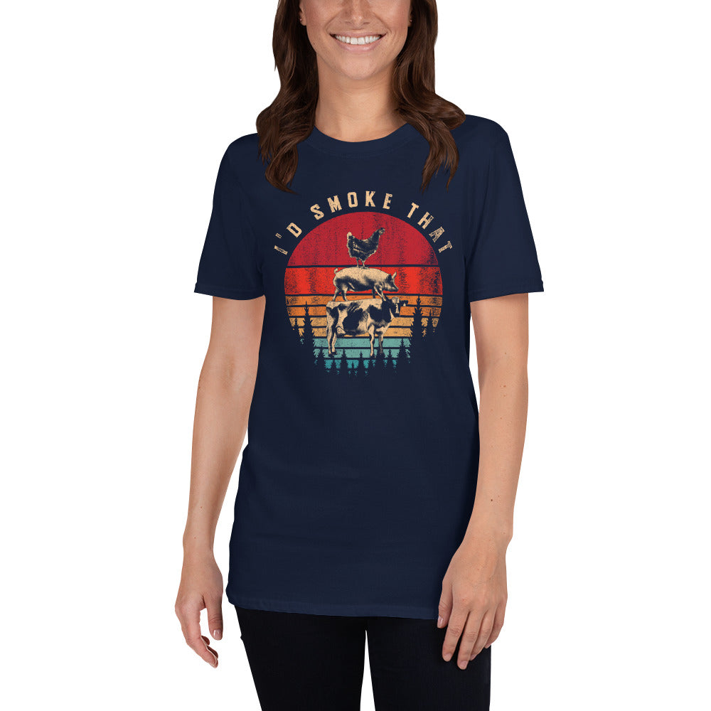 I'd Smoke That Short-Sleeve Unisex T-Shirt