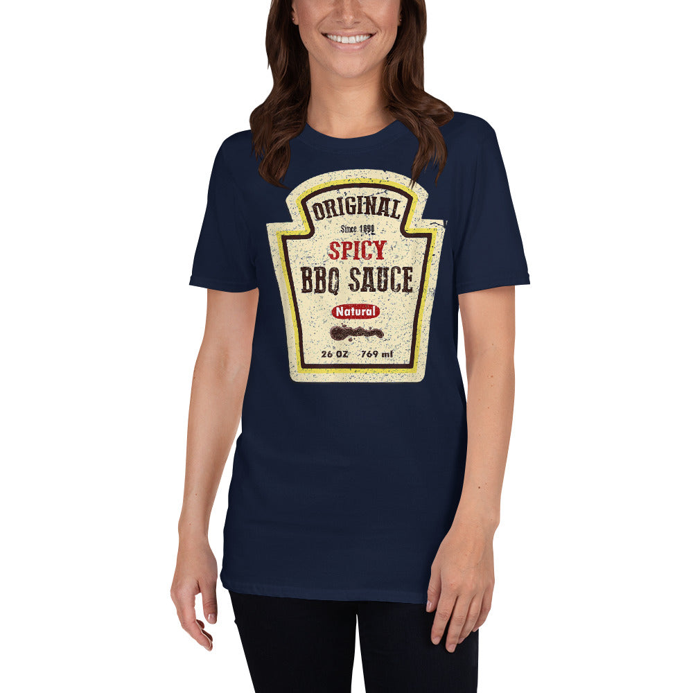 Spicy BBQ Sauce Short-Sleeve Unisex T-Shirt