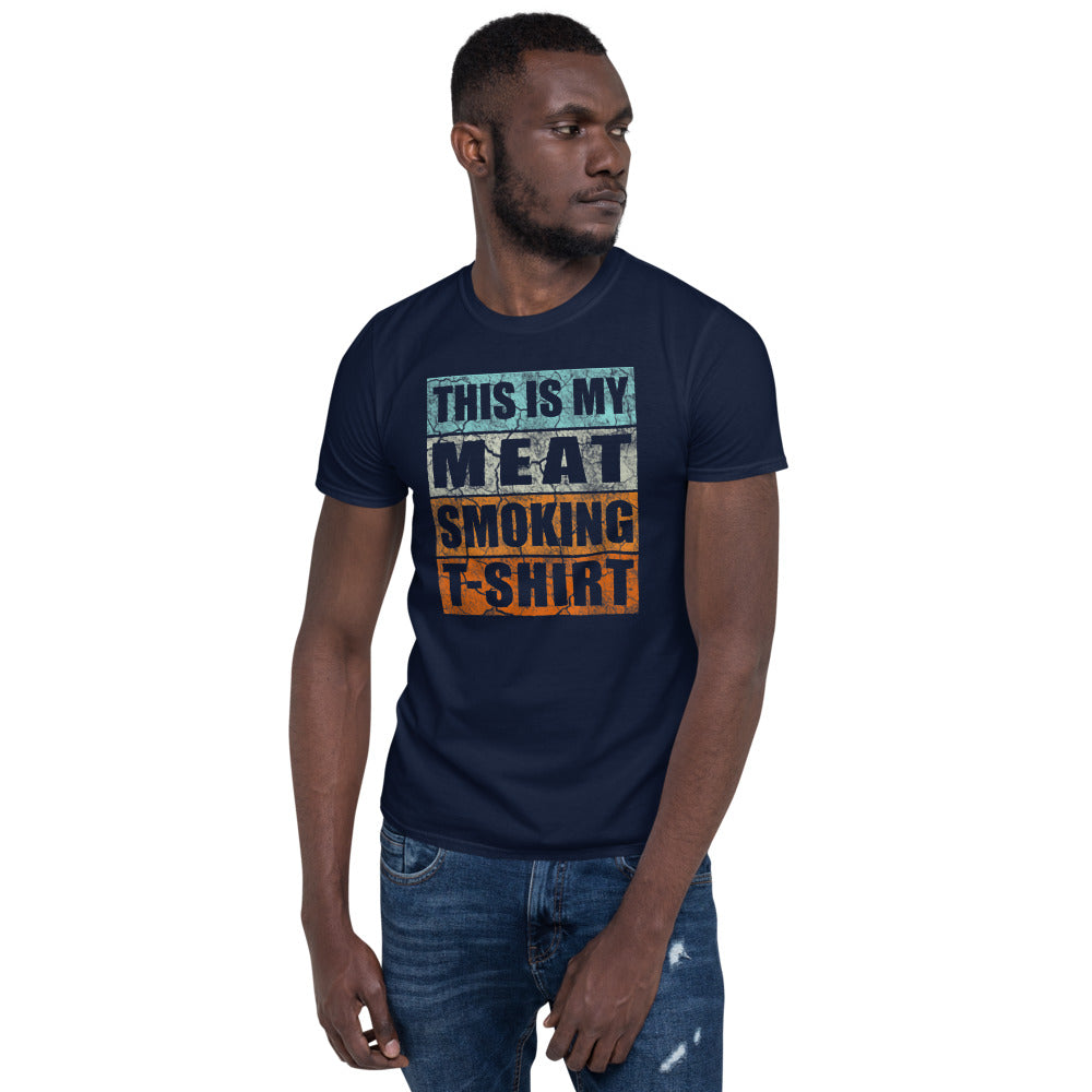 Meat Smoking T- Shirt Short-Sleeve Unisex T-Shirt