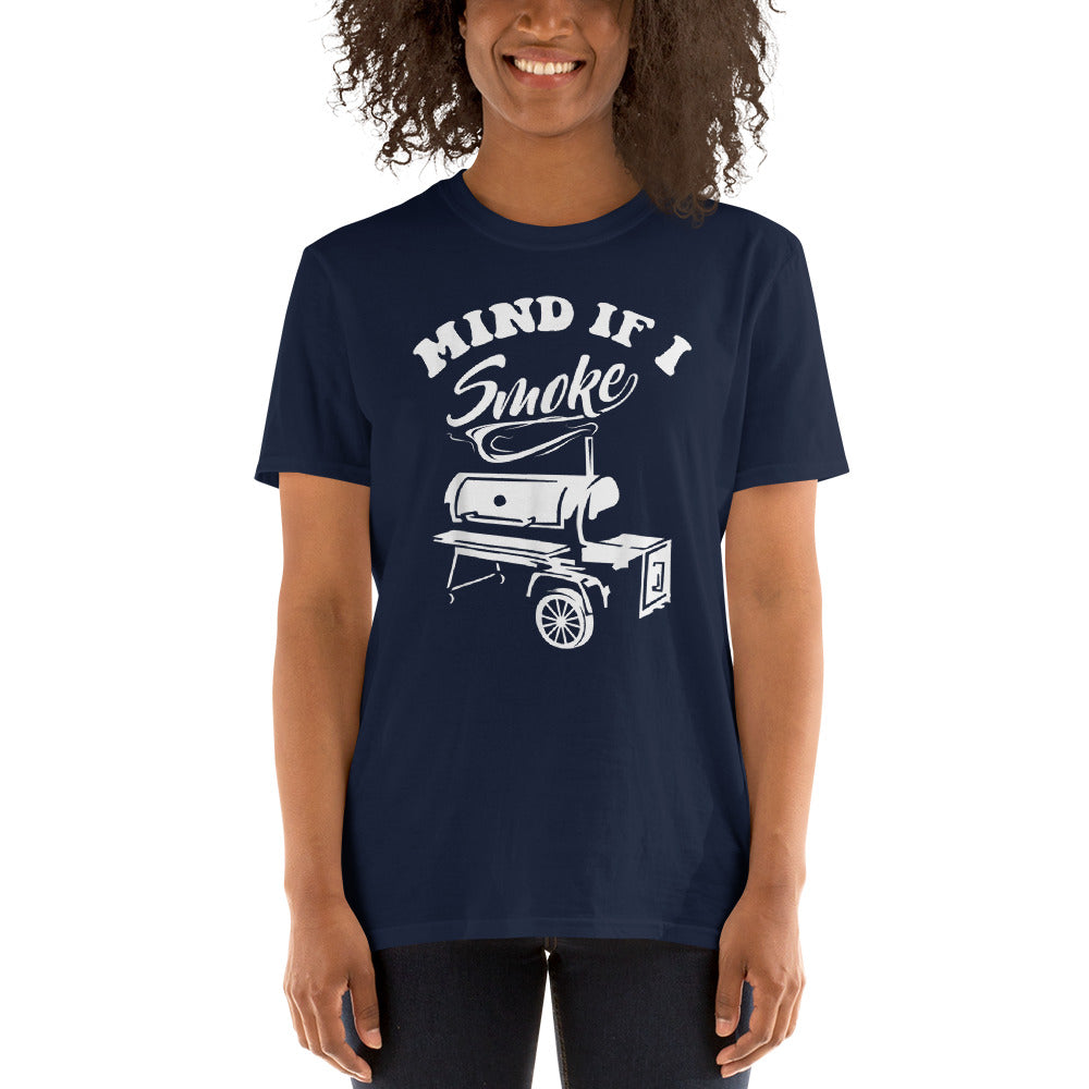 Mind If I Smoke Design 2 Short-Sleeve Unisex T-Shirt