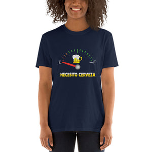 Necesito Cerveza Short-Sleeve Unisex T-Shirt