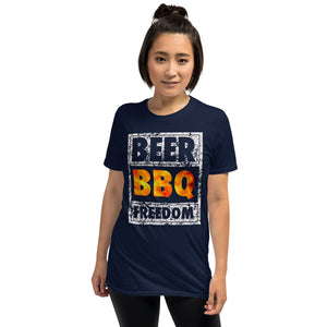 
            
                Load image into Gallery viewer, BBQ Freedom Short-Sleeve Unisex T-Shirt
            
        