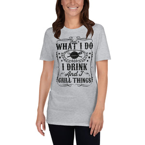 Drink and Grill Things Short-Sleeve Unisex T-Shirt