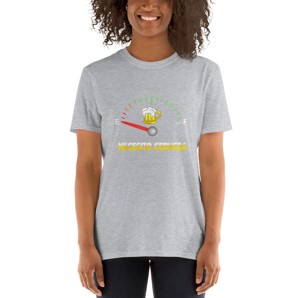 Necesito Cerveza Short-Sleeve Unisex T-Shirt