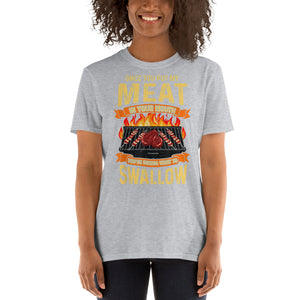 Meat In Your Mouth Design 3 Short-Sleeve Unisex T-Shirt