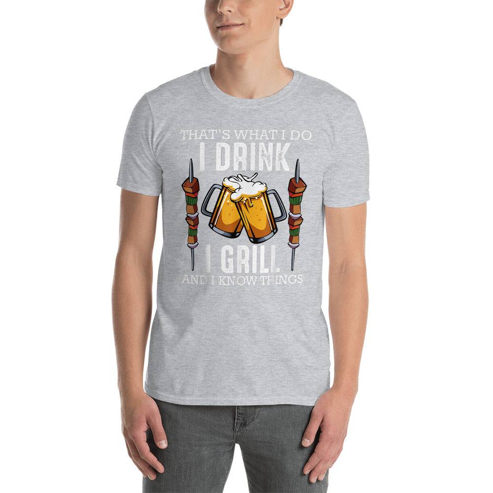 That's What I Do Short-Sleeve Unisex T-Shirt
