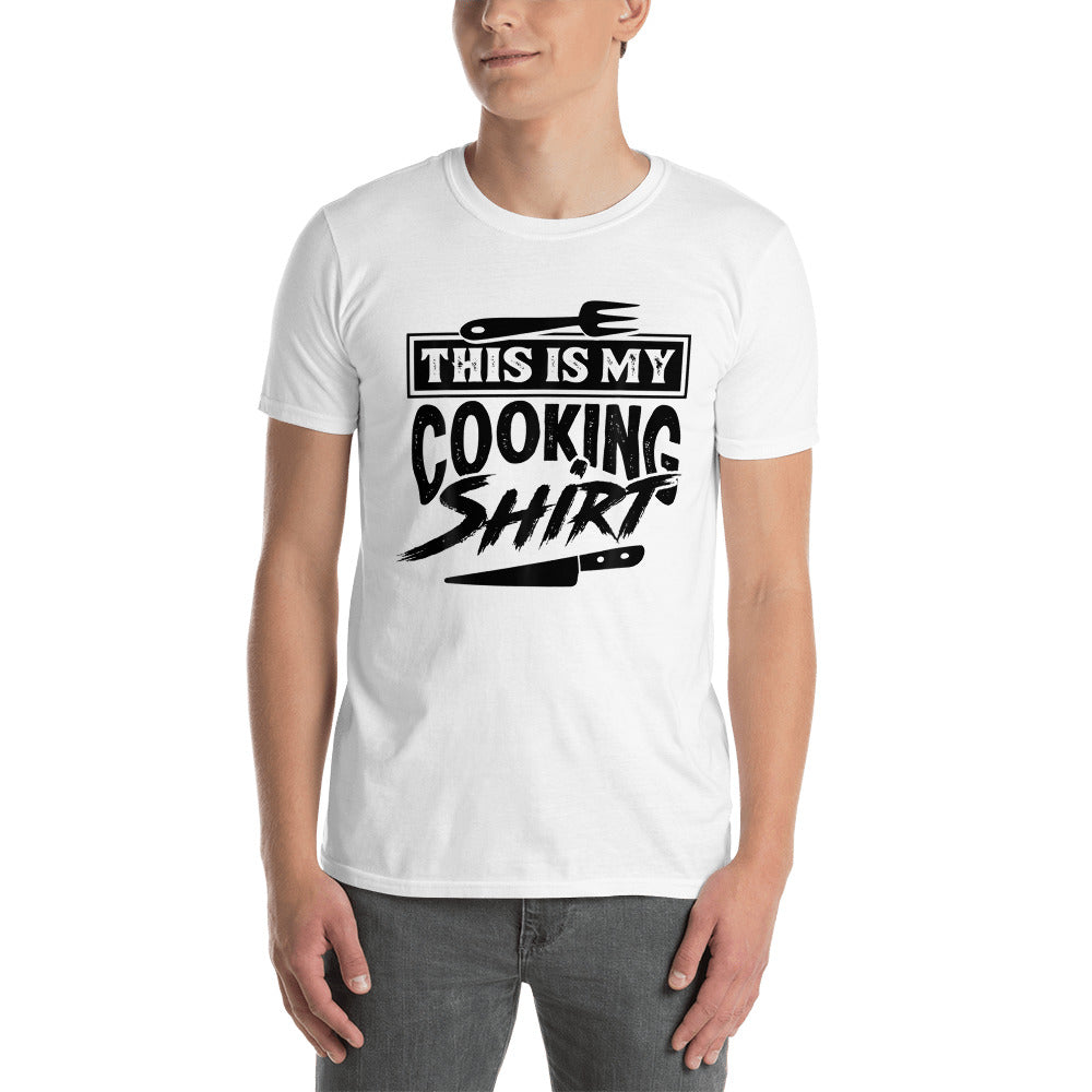 
            
                Load image into Gallery viewer, My Cookin Short (Light Colors) Short-Sleeve Unisex T-Shirt
            
        