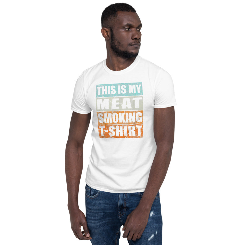 Meat Smoking T- Shirt Short-Sleeve Unisex T-Shirt