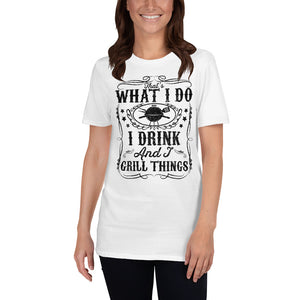 Drink and Grill Things Short-Sleeve Unisex T-Shirt