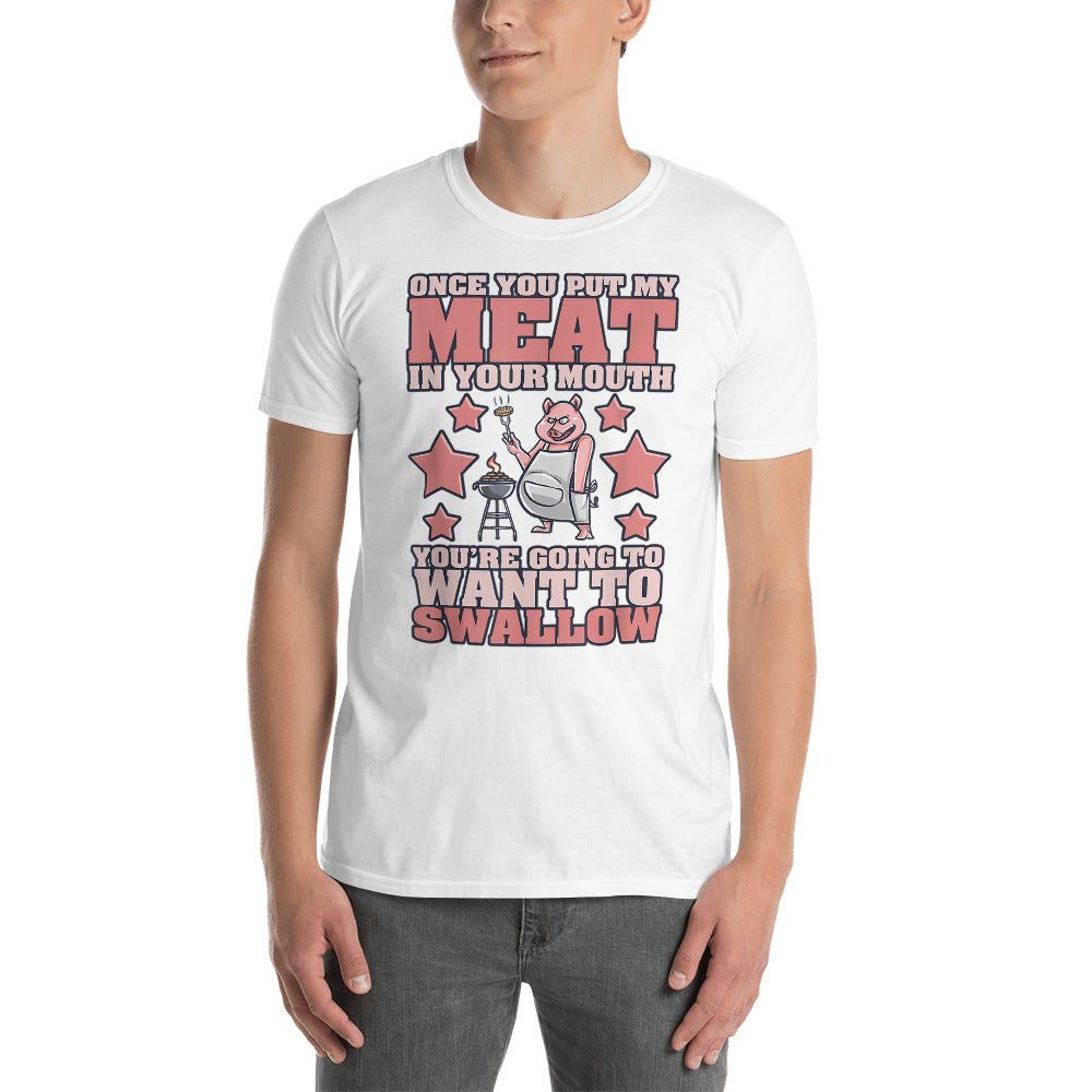 
            
                Load image into Gallery viewer, Meat In Your Mouth Short-Sleeve Unisex T-Shirt
            
        
