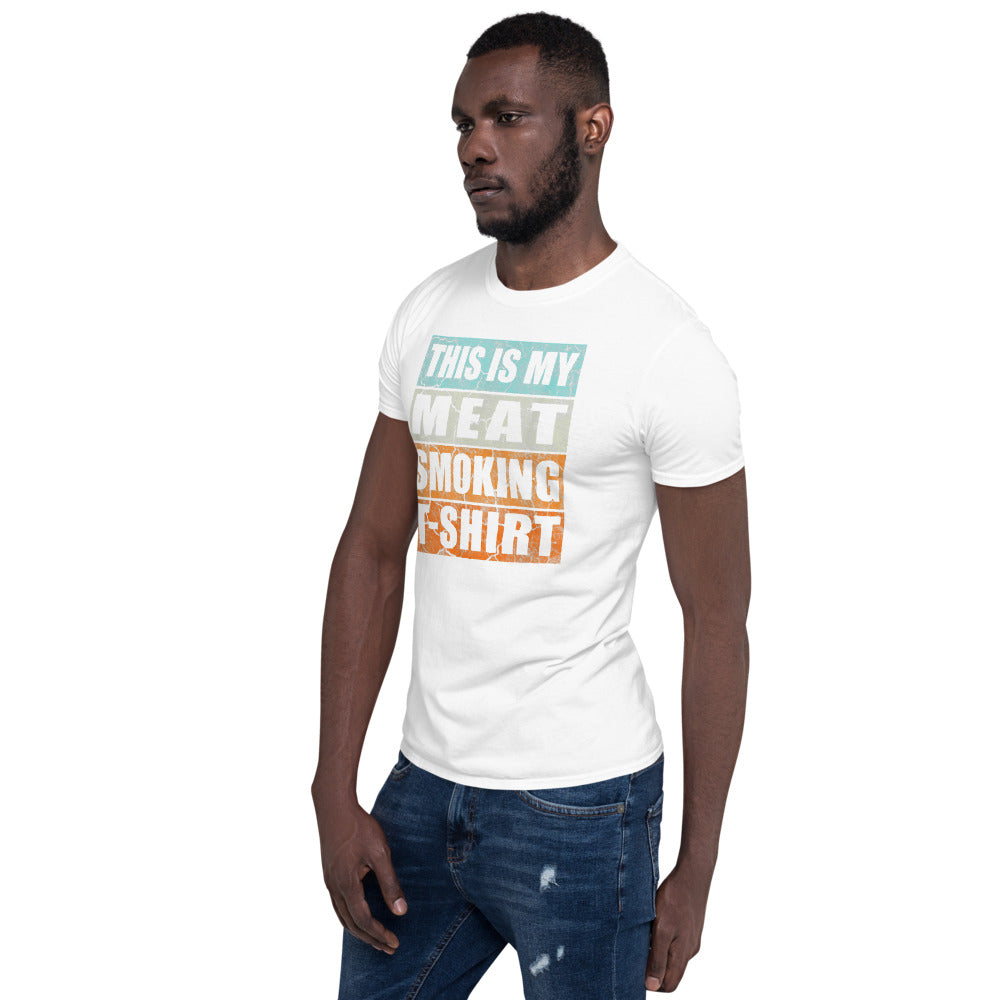 Meat Smoking T- Shirt Short-Sleeve Unisex T-Shirt